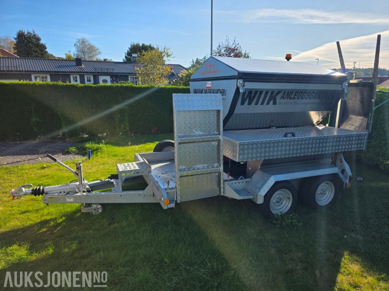 2024 Brian James Trailers A-Type asfalthenger med 2021 Svepac F 90A vibroplate 2.9kW, 2022 Honda EU22i strømaggregat og utstyr - Bygningsudstyr: billede 1 2024 Brian James Trailers A-Type asfalthenger med 2021 Svepac F 90A vibroplate 2.9kW, 2022 Honda EU22i strømaggregat og utstyr - Bygningsudstyr: billede 1