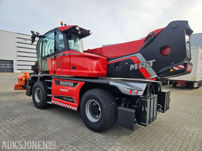 2025 NY - Manitou MRT 2660. Vinsj, Mannskapskurv, Beskjæringsklo/ sag , Gafler - Teleskop truck: billede 2 2025 NY - Manitou MRT 2660. Vinsj, Mannskapskurv, Beskjæringsklo/ sag , Gafler - Teleskop truck: billede 2