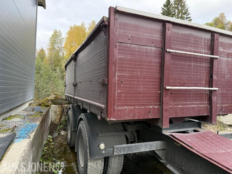 1996 Maur Bilpåbygg 2 akslet tipphenger - Anhænger: billede 3 1996 Maur Bilpåbygg 2 akslet tipphenger - Anhænger: billede 3