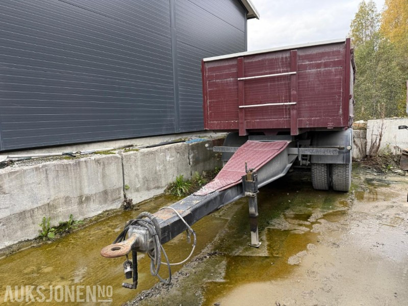 1996 Maur Bilpåbygg 2 akslet tipphenger - Anhænger: billede 1 1996 Maur Bilpåbygg 2 akslet tipphenger - Anhænger: billede 1