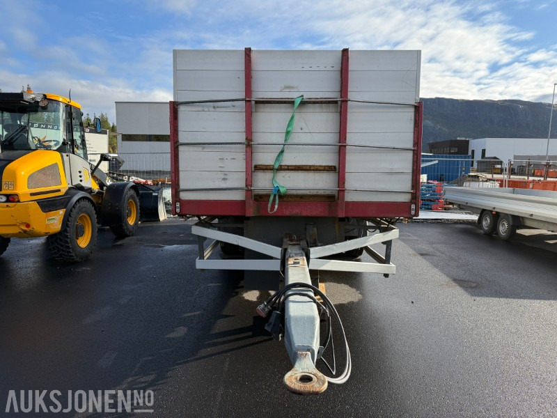 1997 Damm 2DBC20 - Egenvekt 3950kg - 2-akslet - Lastebilhenger - Nedleggbare karmer - Anhænger: billede 2 1997 Damm 2DBC20 - Egenvekt 3950kg - 2-akslet - Lastebilhenger - Nedleggbare karmer - Anhænger: billede 2