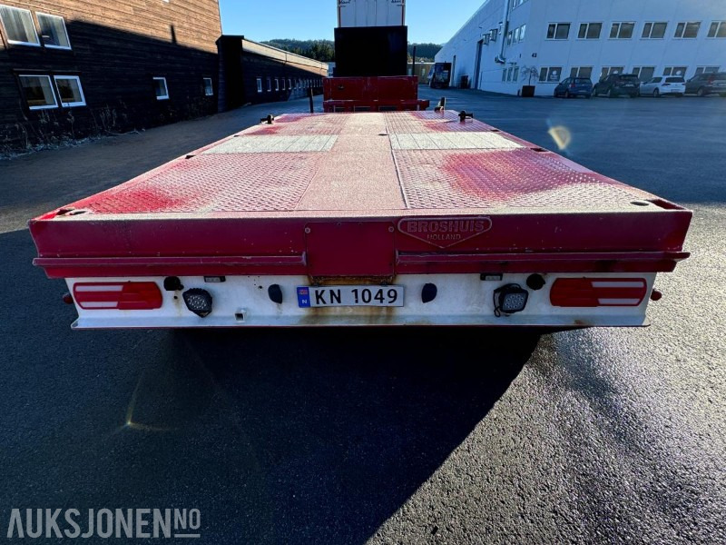 2005 Broshuis 3AUD44 Brønntralle / Brønnhenger - Uttrekk - Tvangsstyring - Metallisert kantramme - EU godkjent - Anhænger: billede 2 2005 Broshuis 3AUD44 Brønntralle / Brønnhenger - Uttrekk - Tvangsstyring - Metallisert kantramme - EU godkjent - Anhænger: billede 2