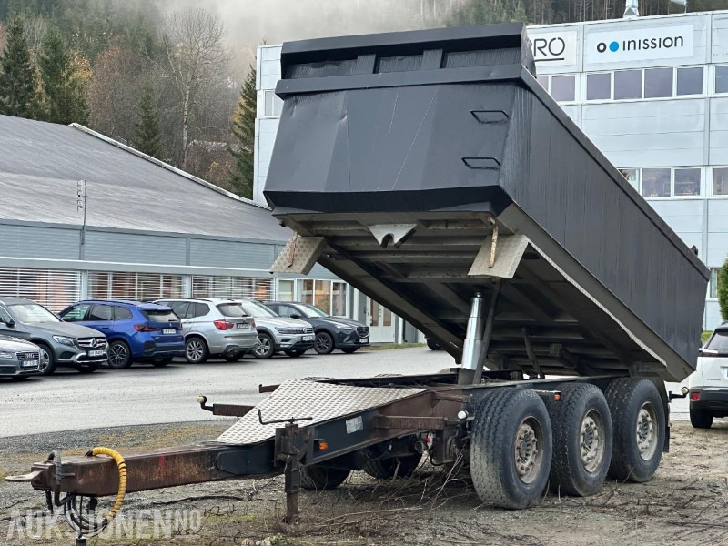 2005 Maur Bilpåbygg tippkjerre / trippelkjerre - Anhænger: billede 1 2005 Maur Bilpåbygg tippkjerre / trippelkjerre - Anhænger: billede 1
