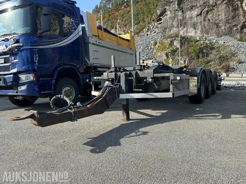 2005 Nor slep PHV 24C - 3 akslet 20 fots Container tralle - EU Godkjent - Anhænger: billede 1 2005 Nor slep PHV 24C - 3 akslet 20 fots Container tralle - EU Godkjent - Anhænger: billede 1