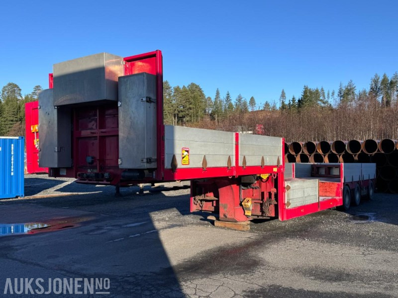 2008 Broshuis 3AUD44 Brønntralle - Uttrekk - Tvangsstyring - Metallisert kantramme - EU godkjent - Anhænger: billede 1 2008 Broshuis 3AUD44 Brønntralle - Uttrekk - Tvangsstyring - Metallisert kantramme - EU godkjent - Anhænger: billede 1