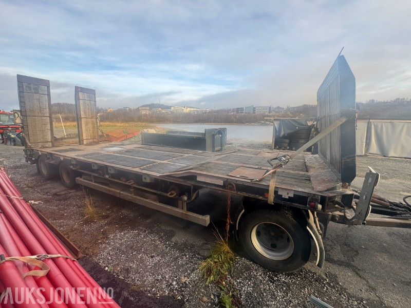 2012 McCauley Scanslep 3 akslet maskinhenger - Frontlem - Hyd. broer - Nylig EU - Nye dekk - Anhænger: billede 3 2012 McCauley Scanslep 3 akslet maskinhenger - Frontlem - Hyd. broer - Nylig EU - Nye dekk - Anhænger: billede 3