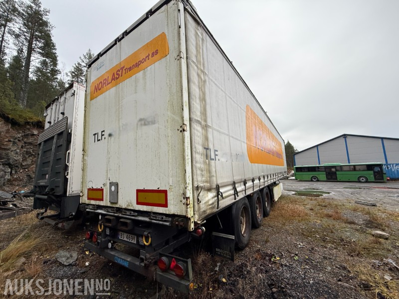 Krone Profi Liner Nordic SD kapellsemi – hevbart tak – medbringertruck-feste – åpning begge sider - Anhænger: billede 4 Krone Profi Liner Nordic SD kapellsemi – hevbart tak – medbringertruck-feste – åpning begge sider - Anhænger: billede 4