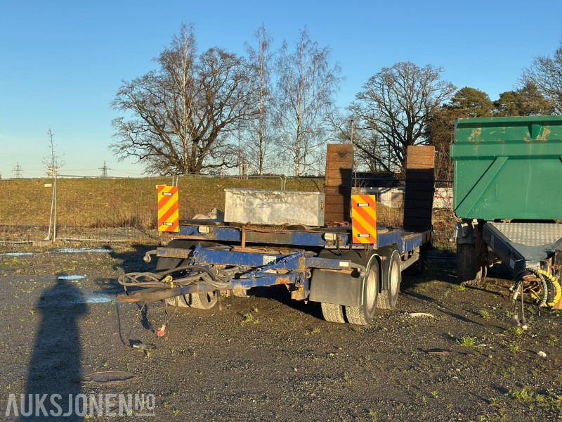 Nor-Slep SL-36M maskinhenger – 2009-modell – 36 tonn totalvekt - Anhænger: billede 1 Nor-Slep SL-36M maskinhenger – 2009-modell – 36 tonn totalvekt - Anhænger: billede 1