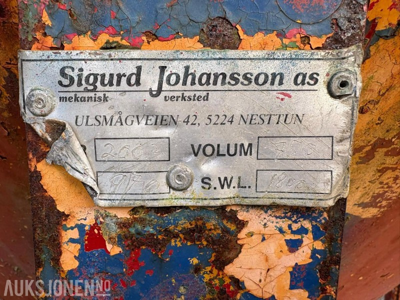 BETONGTOBB 750L - Bygningsudstyr: billede 5 BETONGTOBB 750L - Bygningsudstyr: billede 5