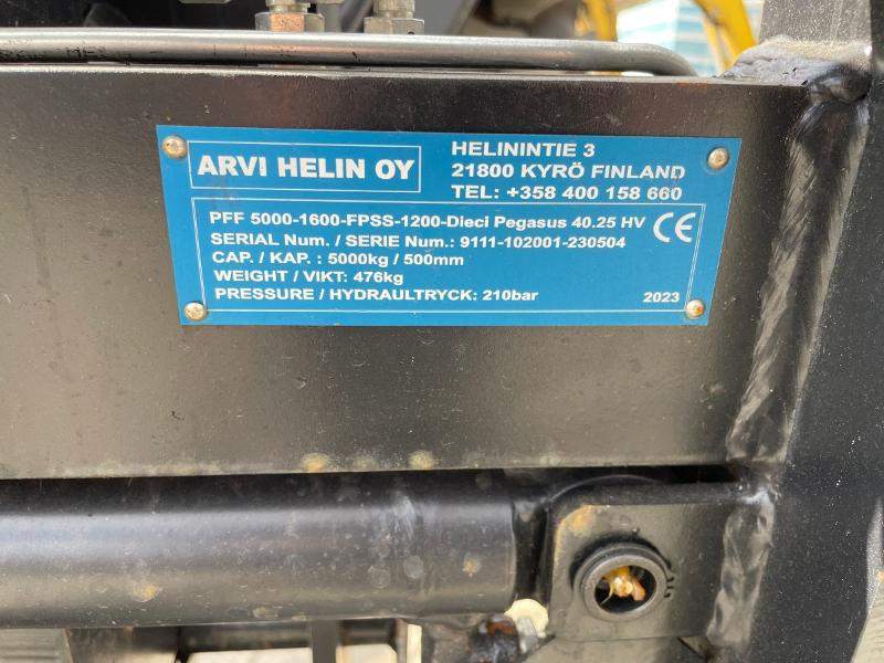 Teleskop truck Dieci Icarus 40.17 Hydr støtteben/pll gaffel skuffe: billede 18
