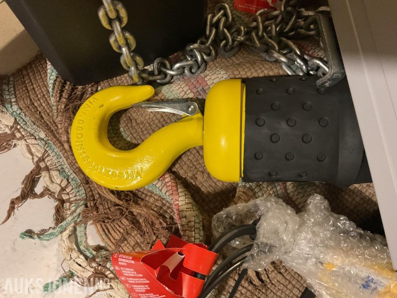 Elektrisk Kjettingtalje 3m - Bygningsudstyr: billede 5 Elektrisk Kjettingtalje 3m - Bygningsudstyr: billede 5