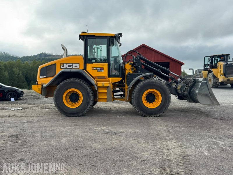 JCB 419S NORDIC EDITION 2024 – KUN 61 T – SENTRALSMØRING, 3./4. FUNKSJON, KOMFORTPAKKE, GODT UTSTYRT - Gummihjulslæsser: billede 4 JCB 419S NORDIC EDITION 2024 – KUN 61 T – SENTRALSMØRING, 3./4. FUNKSJON, KOMFORTPAKKE, GODT UTSTYRT - Gummihjulslæsser: billede 4