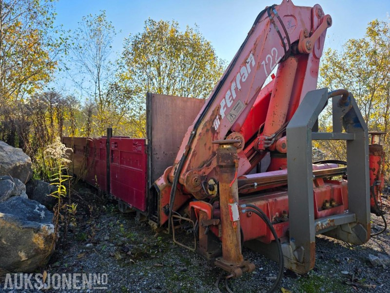 Ferrari 722 A4 kran/lastebilkran–påbygg på maskinflak med krokfeste - Lastbil: billede 3 Ferrari 722 A4 kran/lastebilkran–påbygg på maskinflak med krokfeste - Lastbil: billede 3
