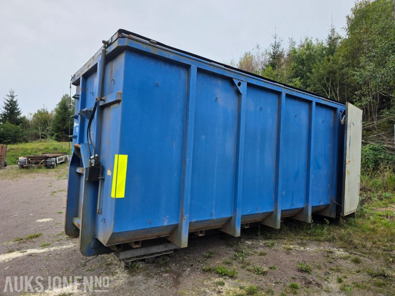 Krokcontainer 35 kubikk med hydraulisk tak - Lastbil: billede 2 Krokcontainer 35 kubikk med hydraulisk tak - Lastbil: billede 2