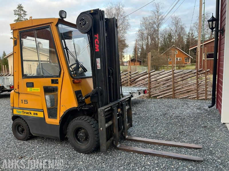 Truck - TCM FHD15Z8T (2002), IKKE MVA - Materialehåndteringsudstyr: billede 1 Truck - TCM FHD15Z8T (2002), IKKE MVA - Materialehåndteringsudstyr: billede 1