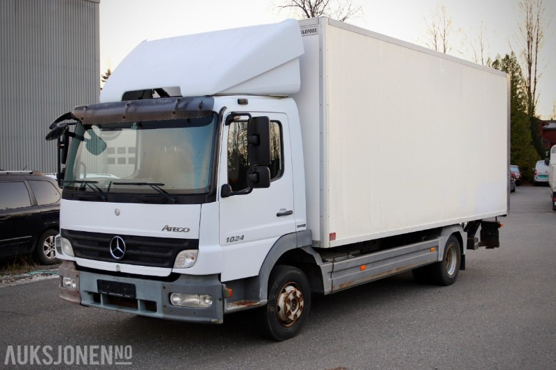 Mercedes-Benz Atego 1024 skapbil med løftelem – 6.2L / 238 hk – EU-godkjent til 20.10.2026 - Lastbil varevogn: billede 1 Mercedes-Benz Atego 1024 skapbil med løftelem – 6.2L / 238 hk – EU-godkjent til 20.10.2026 - Lastbil varevogn: billede 1