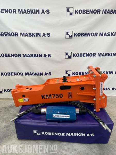 NY KM 750 Pigghammer s40/s50 CE merket FABRIKKGARANTI - Øvrig maskin: billede 1 NY KM 750 Pigghammer s40/s50 CE merket FABRIKKGARANTI - Øvrig maskin: billede 1