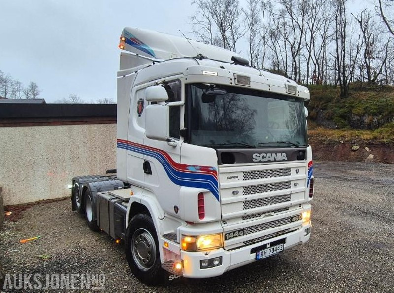 1999 Scania R-serie R144 trekkvogn med hydraulikk NY EU OG SKRIVERKONTROLL - Trækker: billede 2 1999 Scania R-serie R144 trekkvogn med hydraulikk NY EU OG SKRIVERKONTROLL - Trækker: billede 2