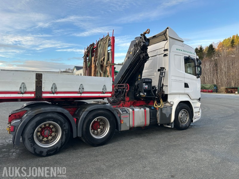 2014 SCANIA R450 kranbil / Krantrekker med kran og HRD planhenger – selges samlet - Trækker: billede 5 2014 SCANIA R450 kranbil / Krantrekker med kran og HRD planhenger – selges samlet - Trækker: billede 5