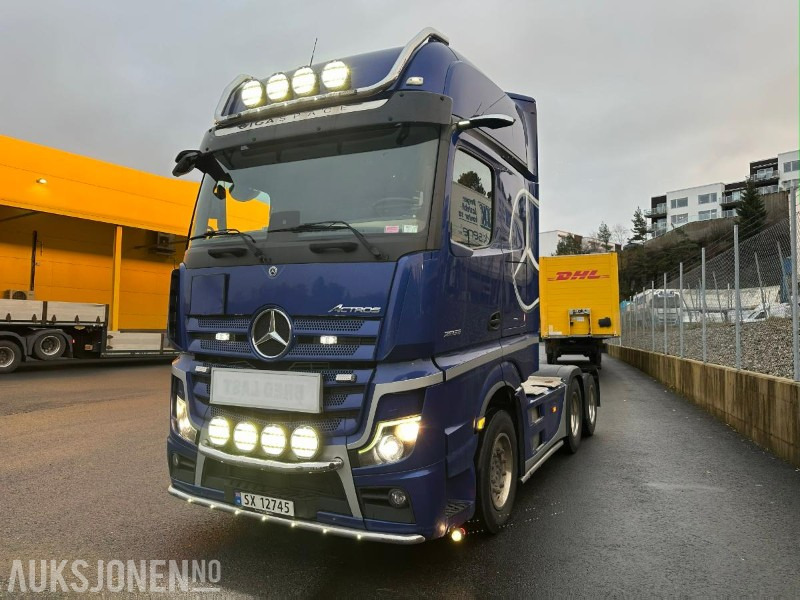 2020 Mercedes-Benz Actros 2653 GigaSpace 6x2 - 530 HK - NY EU, 379000km - Trækker: billede 1 2020 Mercedes-Benz Actros 2653 GigaSpace 6x2 - 530 HK - NY EU, 379000km - Trækker: billede 1