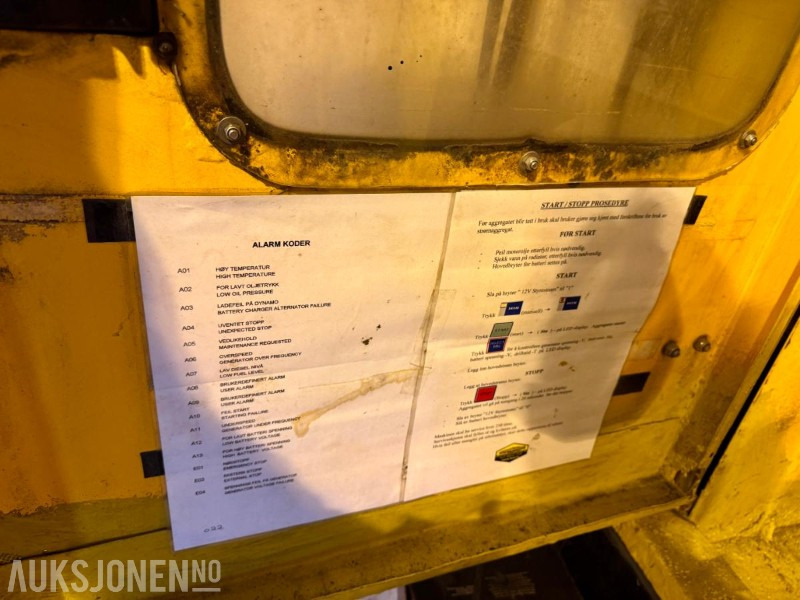 Udstyr for Entreprenørmaskin 2002 Gesan DPS 27 Dieselaggregat: billede 8 Udstyr for Entreprenørmaskin 2002 Gesan DPS 27 Dieselaggregat: billede 8