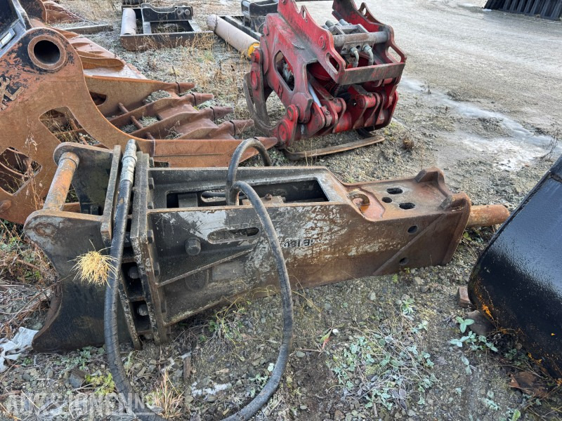 2008 Daemo DMB180 pigghammer - Udstyr for Entreprenørmaskin: billede 3 2008 Daemo DMB180 pigghammer - Udstyr for Entreprenørmaskin: billede 3