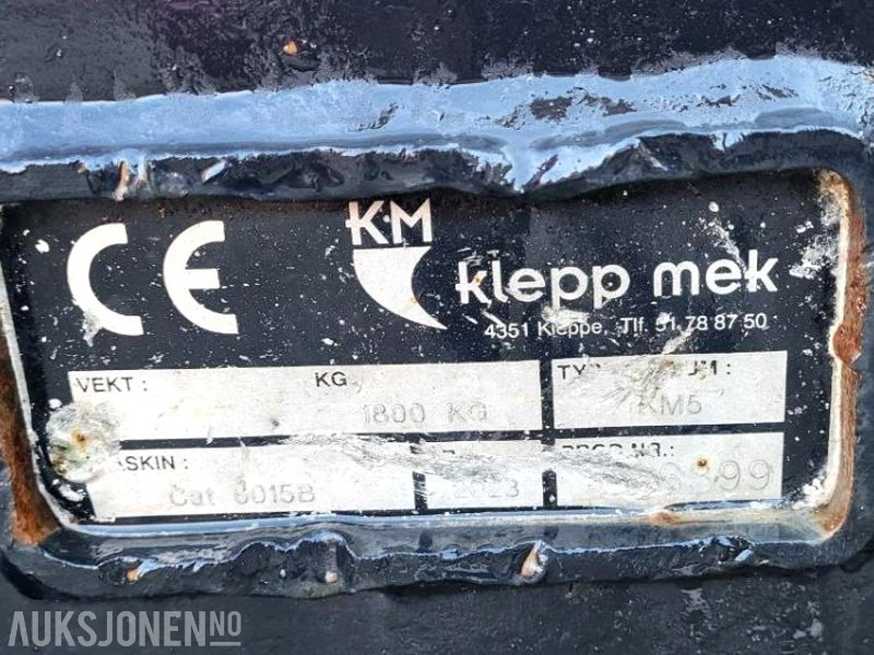 2023 KM5 hurtigkoblingsfeste - Udstyr for Entreprenørmaskin: billede 5 2023 KM5 hurtigkoblingsfeste - Udstyr for Entreprenørmaskin: billede 5