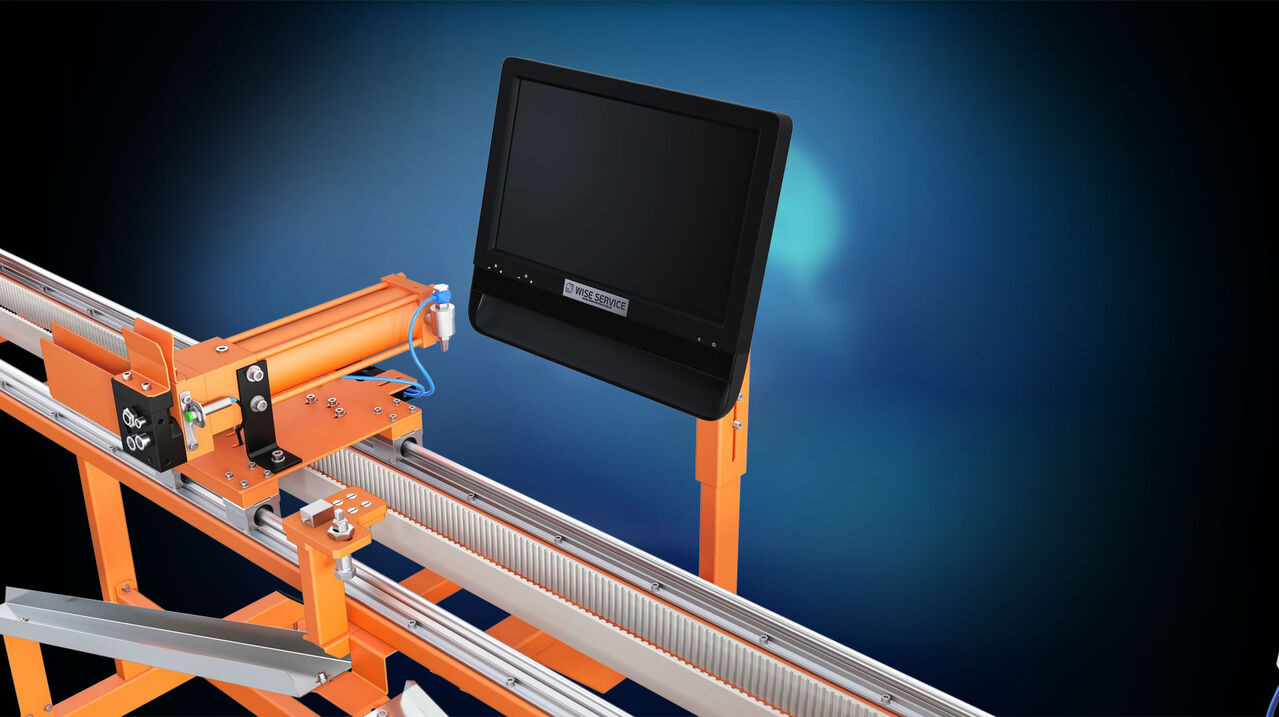 Wise Service Automatic double-headed guillotine WSG3 - Maskine: billede 2 Wise Service Automatic double-headed guillotine WSG3 - Maskine: billede 2