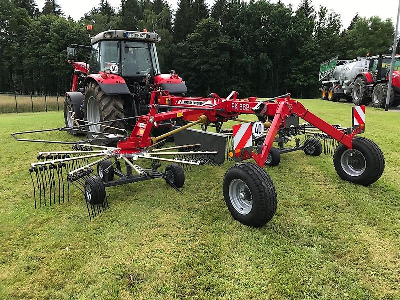 Massey Ferguson MF RK 662 TRC / Fella JURAS 671 - Høvender: billede 2 Massey Ferguson MF RK 662 TRC / Fella JURAS 671 - Høvender: billede 2