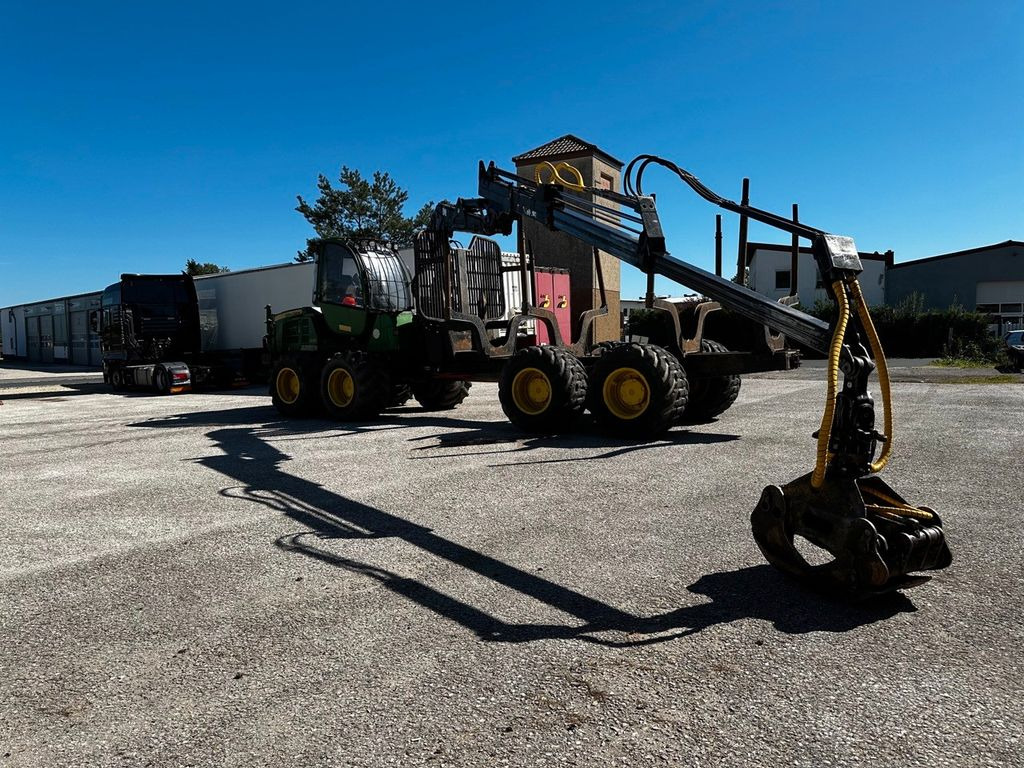 Udkørselsmaskine John Deere 1210E 10m CF710 KRAN: billede 8