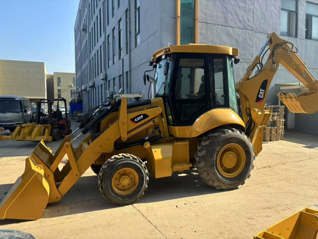 Ny Gravelæssemaskine Caterpillar 420 Backhoe Loader CAT 420F Telescopic Boom JCB 3CX 4CX In Great Work Performance: billede 6 Ny Gravelæssemaskine Caterpillar 420 Backhoe Loader CAT 420F Telescopic Boom JCB 3CX 4CX In Great Work Performance: billede 6