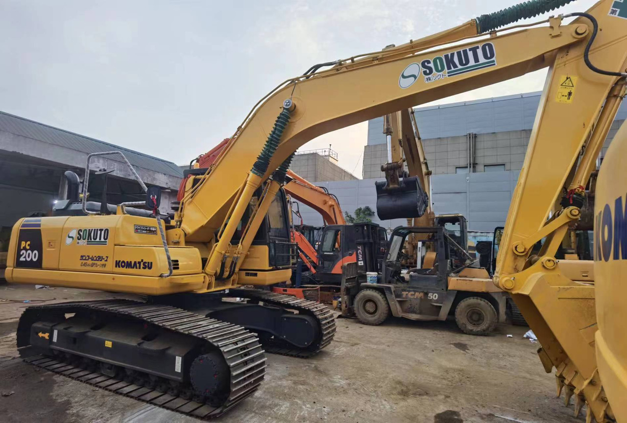 Komatsu PC200 PC210 PC220 Used Excavator Crawler Hydraulic High Quality Secondhand Excavator for Sale - Bæltegravemaskine: billede 3 Komatsu PC200 PC210 PC220 Used Excavator Crawler Hydraulic High Quality Secondhand Excavator for Sale - Bæltegravemaskine: billede 3