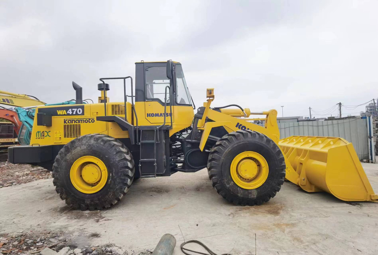 Komatsu Used Loader Secondhand Used Wheel Payloader WA470 WA380 WA320 WA500 WA600 in High Quality for Sale Cargador frontal - Gummihjulslæsser: billede 1 Komatsu Used Loader Secondhand Used Wheel Payloader WA470 WA380 WA320 WA500 WA600 in High Quality for Sale Cargador frontal - Gummihjulslæsser: billede 1