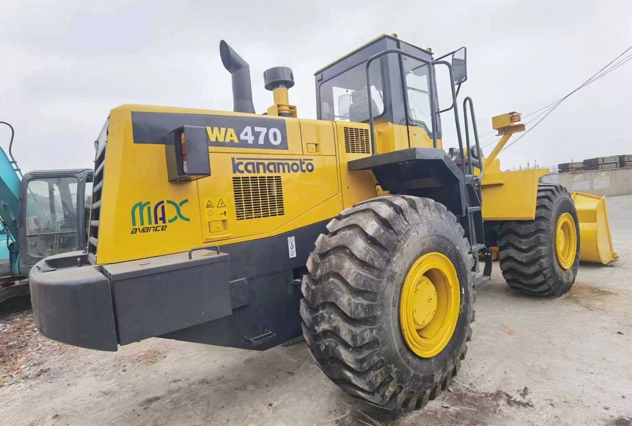 Komatsu WA470 Used Wheel Loader WA380 WA320 WA500 WA600 Loader in High Quality for Sale - Gummihjulslæsser: billede 5 Komatsu WA470 Used Wheel Loader WA380 WA320 WA500 WA600 Loader in High Quality for Sale - Gummihjulslæsser: billede 5