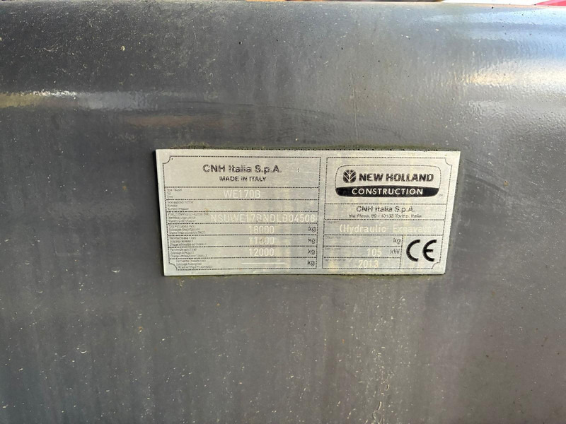 New Holland WE170B ** solo 2.543 horas, Rototilt** - Hjulgravemaskine: billede 5 New Holland WE170B ** solo 2.543 horas, Rototilt** - Hjulgravemaskine: billede 5