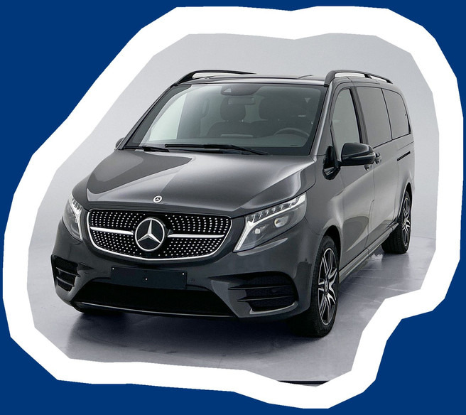 Mercedes-Benz V-Klasse 250d 4-MATIC Extra-Lang AMG Dubbele Cabine Elektrische schuifdeuren Distronic Burmester Trekhaak afneembaar 2500kg - Varevogn, Mandskabsbil: billede 1 Mercedes-Benz V-Klasse 250d 4-MATIC Extra-Lang AMG Dubbele Cabine Elektrische schuifdeuren Distronic Burmester Trekhaak afneembaar 2500kg - Varevogn, Mandskabsbil: billede 1