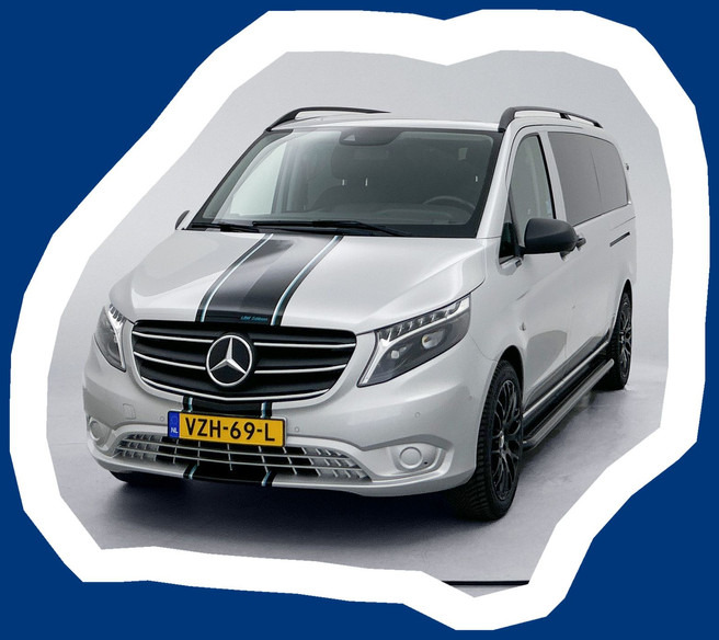 Mercedes-Benz Vito 114 CDI Extra Lang DC 19" inch AMG Dubbele Cabine XL LED Trekhaak Apple Carplay/Android Auto Achteruitrijcamera Cruise Control - Små varebil, Mandskabsbil: billede 1 Mercedes-Benz Vito 114 CDI Extra Lang DC 19" inch AMG Dubbele Cabine XL LED Trekhaak Apple Carplay/Android Auto Achteruitrijcamera Cruise Control - Små varebil, Mandskabsbil: billede 1