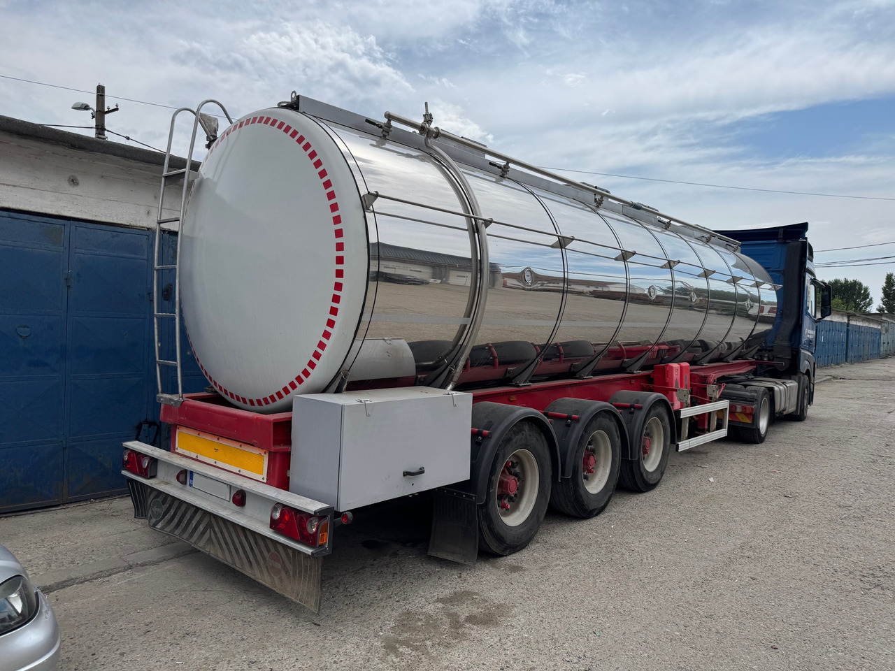 Ny Tanksættevogn til transportering fødevarer Menci Transport lichide ALIMENTARE: billede 6