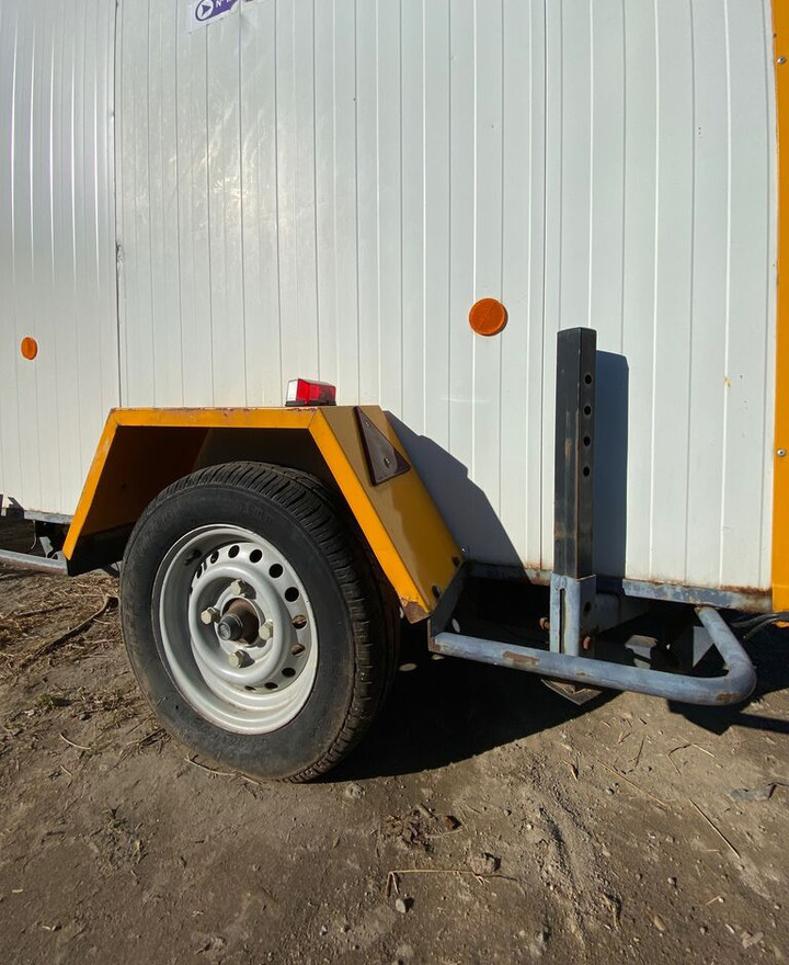 Trailor Remorca Auto Santier : Bucatarie + WC + depozit - Varevogn påhængsvogn, Skur container: billede 1 Trailor Remorca Auto Santier : Bucatarie + WC + depozit - Varevogn påhængsvogn, Skur container: billede 1