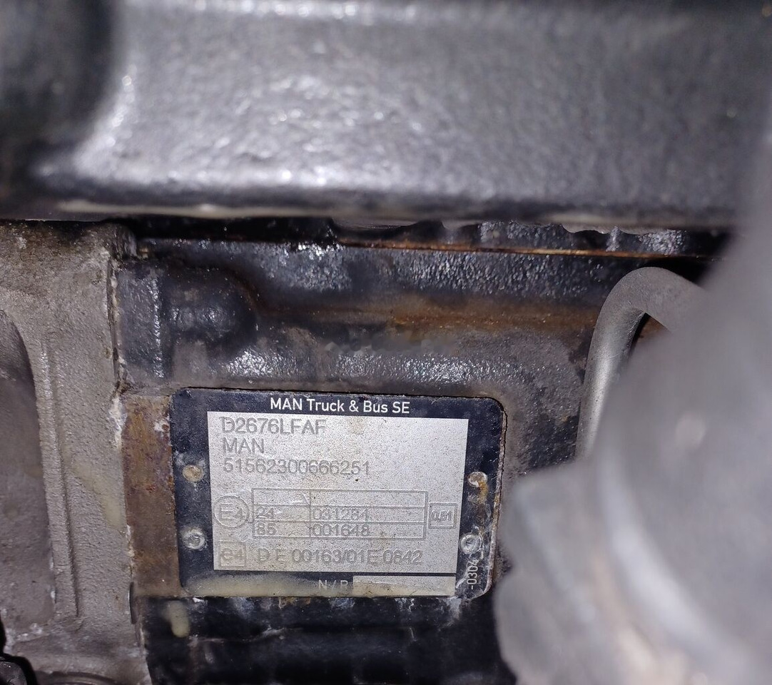 MAN D2676LFAF - Motor for Lastbil: billede 5 MAN D2676LFAF - Motor for Lastbil: billede 5