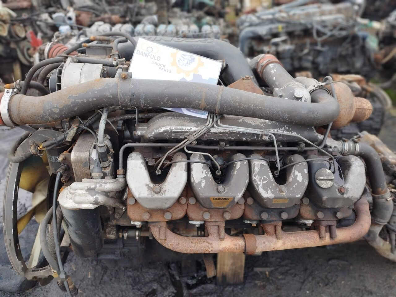 Motor for Lastbil Scania DSC1413 Scania 144 V8 530 E2: billede 7 Motor for Lastbil Scania DSC1413 Scania 144 V8 530 E2: billede 7