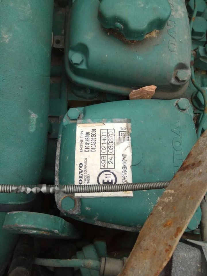 Volvo D10A 320   Volvo FL FM - Motor for Lastbil: billede 4 Volvo D10A 320   Volvo FL FM - Motor for Lastbil: billede 4
