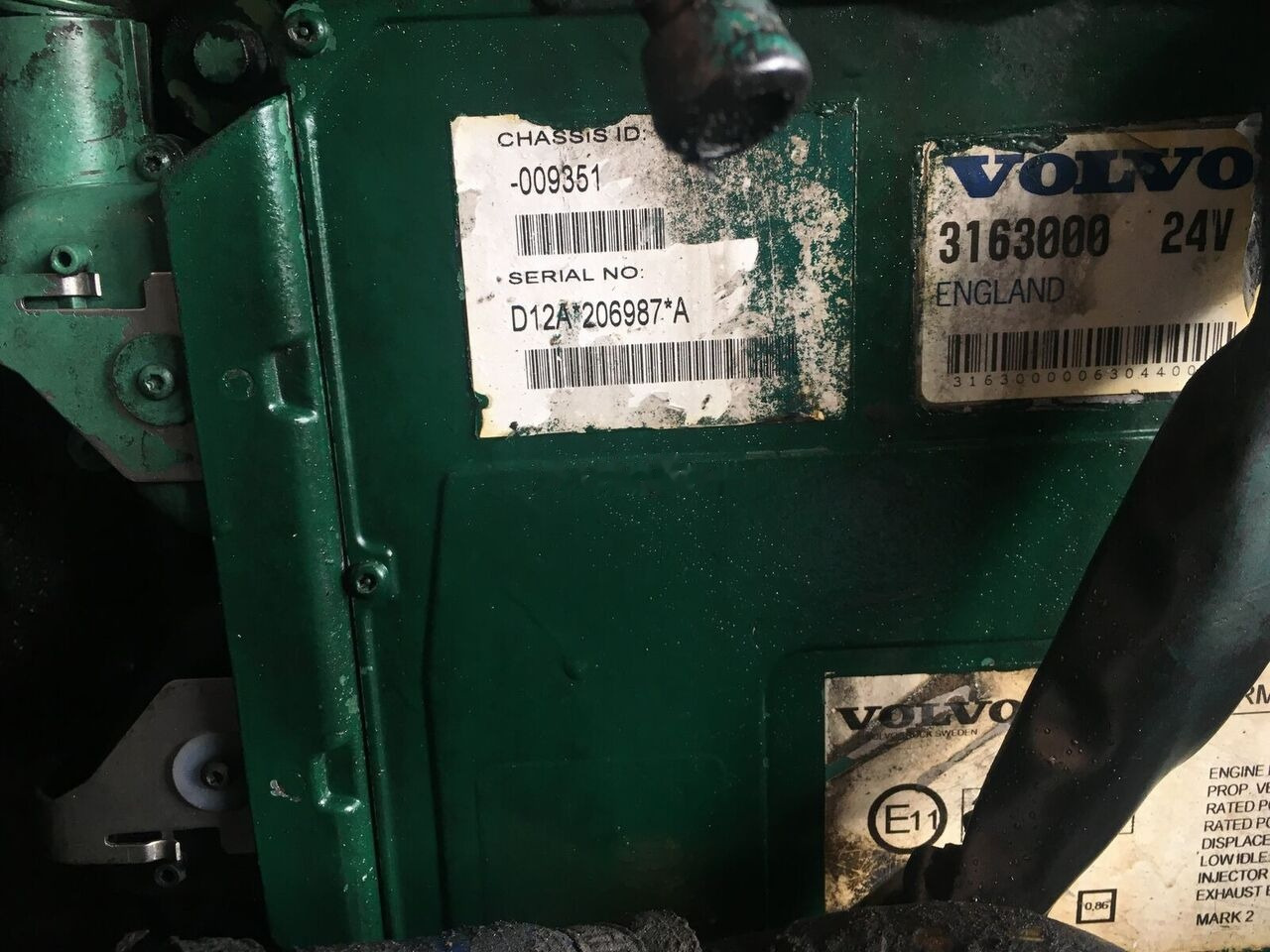 Volvo D12A420/1850 EC96 Volvo FH, FL, A-Series, B - Motor for Bus: billede 2 Volvo D12A420/1850 EC96 Volvo FH, FL, A-Series, B - Motor for Bus: billede 2