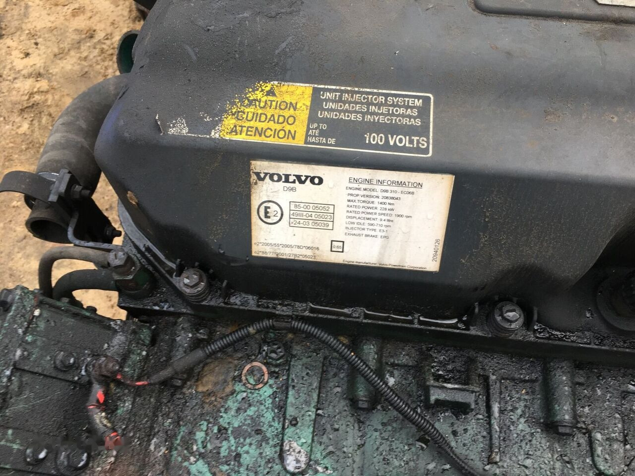Volvo D9B 310 ECO68 Volvo PENTA, FM - Motor for Bus: billede 2 Volvo D9B 310 ECO68 Volvo PENTA, FM - Motor for Bus: billede 2