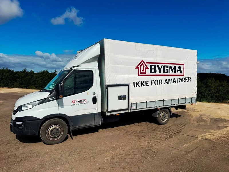 Iveco 35S18 3,0 TDI Aut. Gear. Euro 6. webasto night heater - Varebil med presenning: billede 4 Iveco 35S18 3,0 TDI Aut. Gear. Euro 6. webasto night heater - Varebil med presenning: billede 4