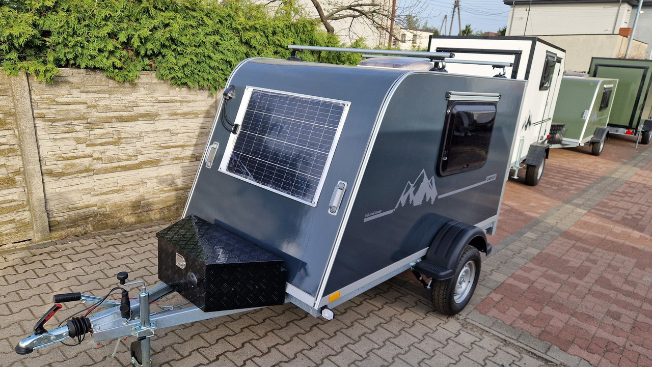 Minikemping Microcamp teardrop mała przyczepa wyprawowa PROMO WYPRZ - Campingvogn: billede 4 Minikemping Microcamp teardrop mała przyczepa wyprawowa PROMO WYPRZ - Campingvogn: billede 4