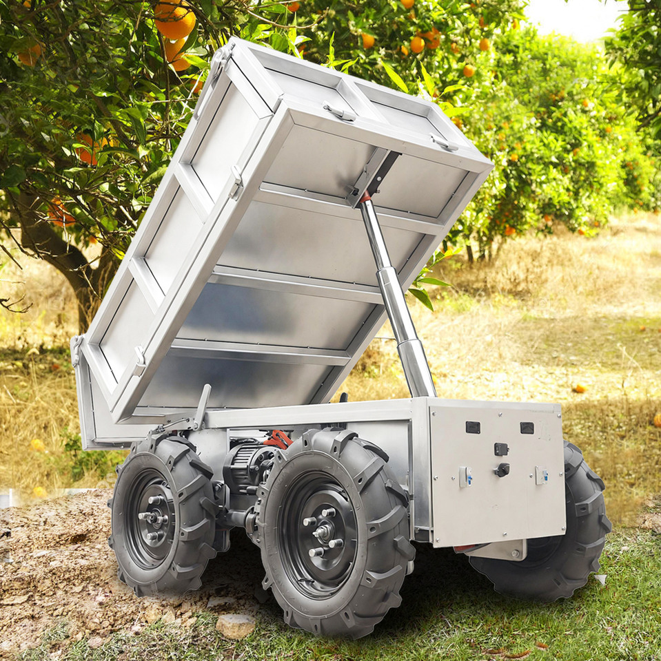 LEZUM D-600 All-Terrain Four-Wheel Drive And Eight-Wheel Drive Transport Truck, Mountain Area Farm Orchard Greenhouse Construction Site Creeper Remote Control Electric Agricultural Transport Vehicle - ATV/ Quad: billede 5 LEZUM D-600 All-Terrain Four-Wheel Drive And Eight-Wheel Drive Transport Truck, Mountain Area Farm Orchard Greenhouse Construction Site Creeper Remote Control Electric Agricultural Transport Vehicle - ATV/ Quad: billede 5
