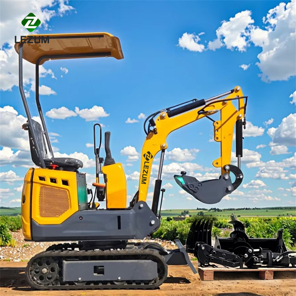 Ny Minigravemaskine LEZUM Mini Excavator CE Certification Kubota Engine(Factory Outlet) Mini Pelle Minibagger Minikoparka Miniexcavadora: billede 15 Ny Minigravemaskine LEZUM Mini Excavator CE Certification Kubota Engine(Factory Outlet) Mini Pelle Minibagger Minikoparka Miniexcavadora: billede 15