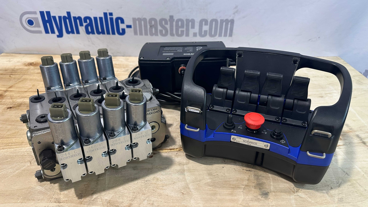 Set Scanreco G4 with  Walvoil DPX050 Rayco, Bobcat, Carlton - Stubfræser: billede 2 Set Scanreco G4 with  Walvoil DPX050 Rayco, Bobcat, Carlton - Stubfræser: billede 2