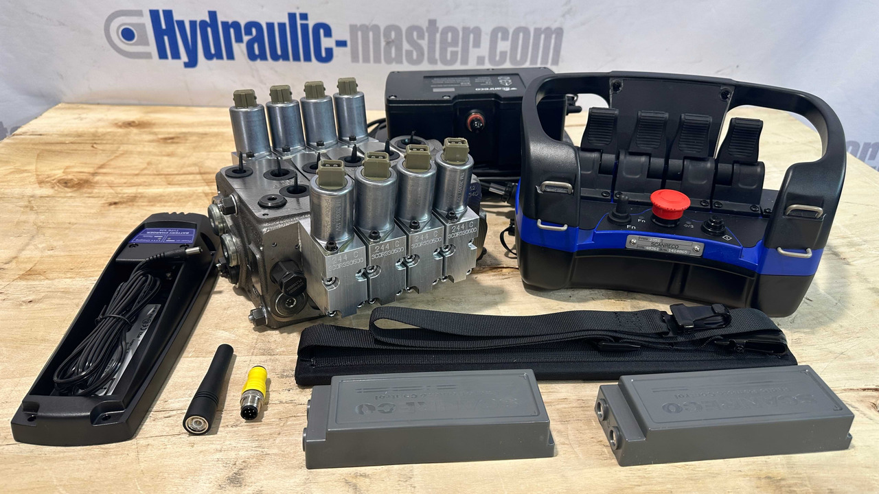 Set Scanreco G4 with  Walvoil DPX050 Rayco, Bobcat, Carlton - Stubfræser: billede 1 Set Scanreco G4 with  Walvoil DPX050 Rayco, Bobcat, Carlton - Stubfræser: billede 1